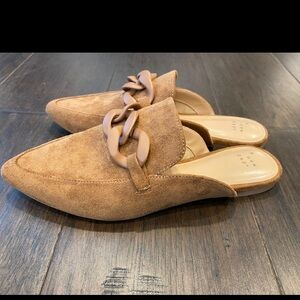 A New Day Pointed Toe Suede Mule NWOT